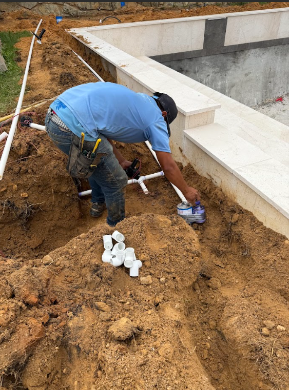 Drainage installation