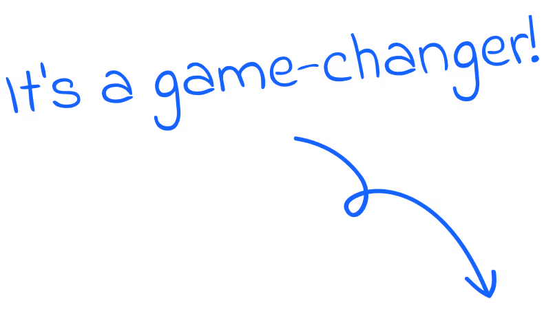 it's a game-changer