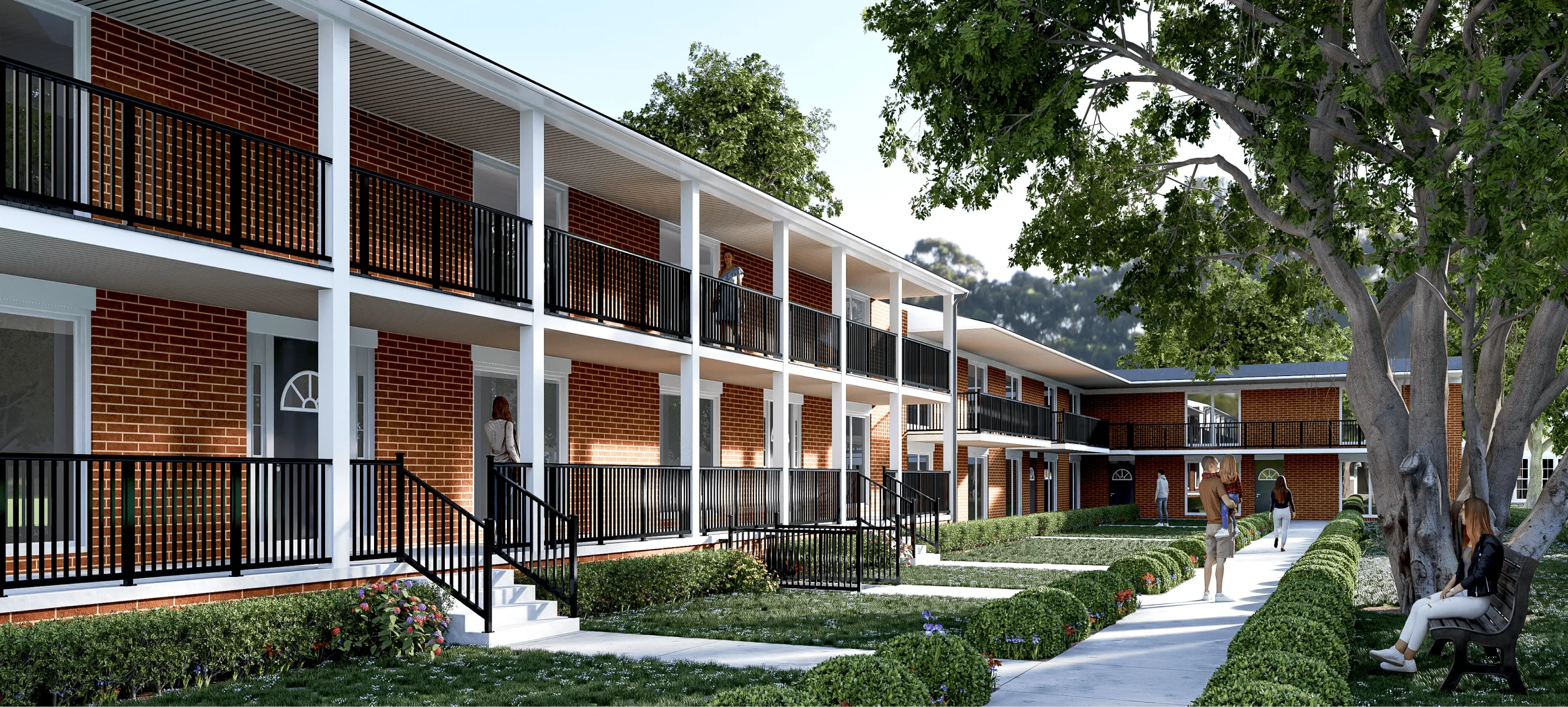 Render of building