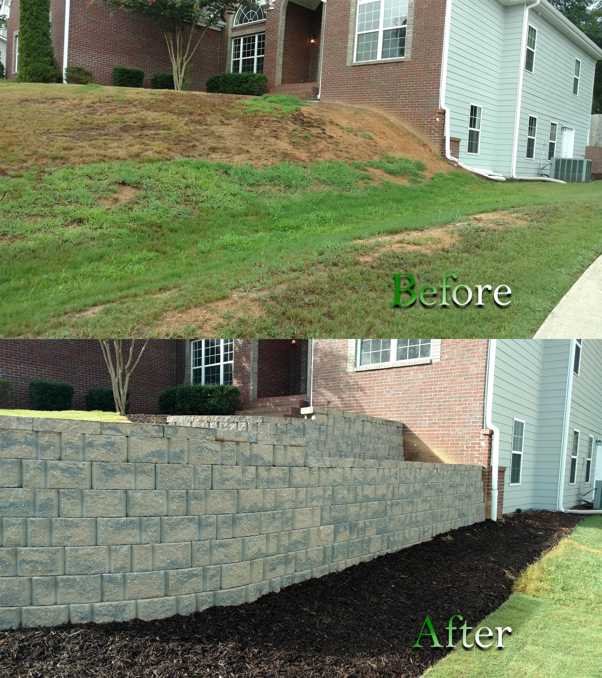 Block Retaining Wall
