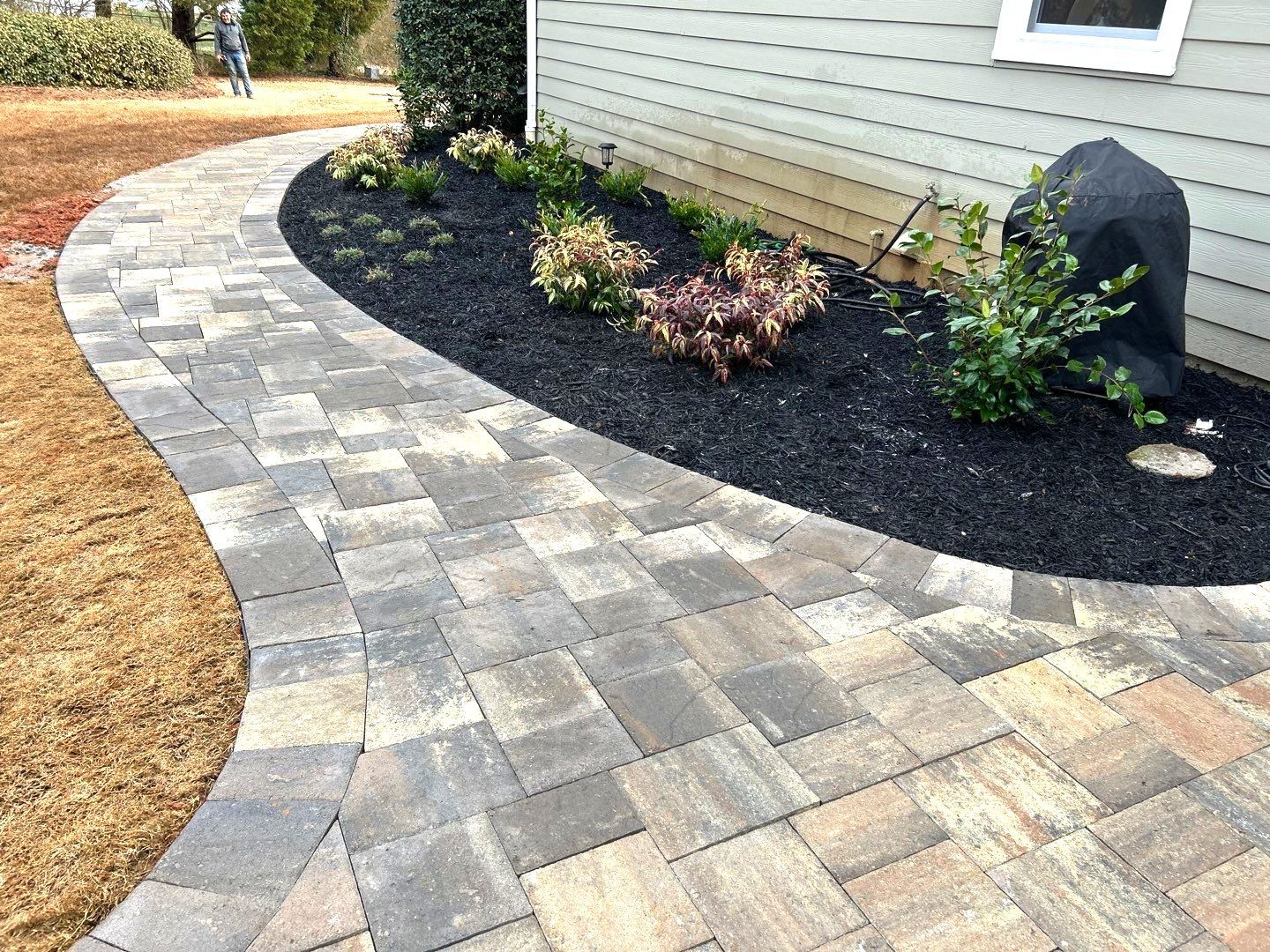 Landscape installation completed in Loganville, GA