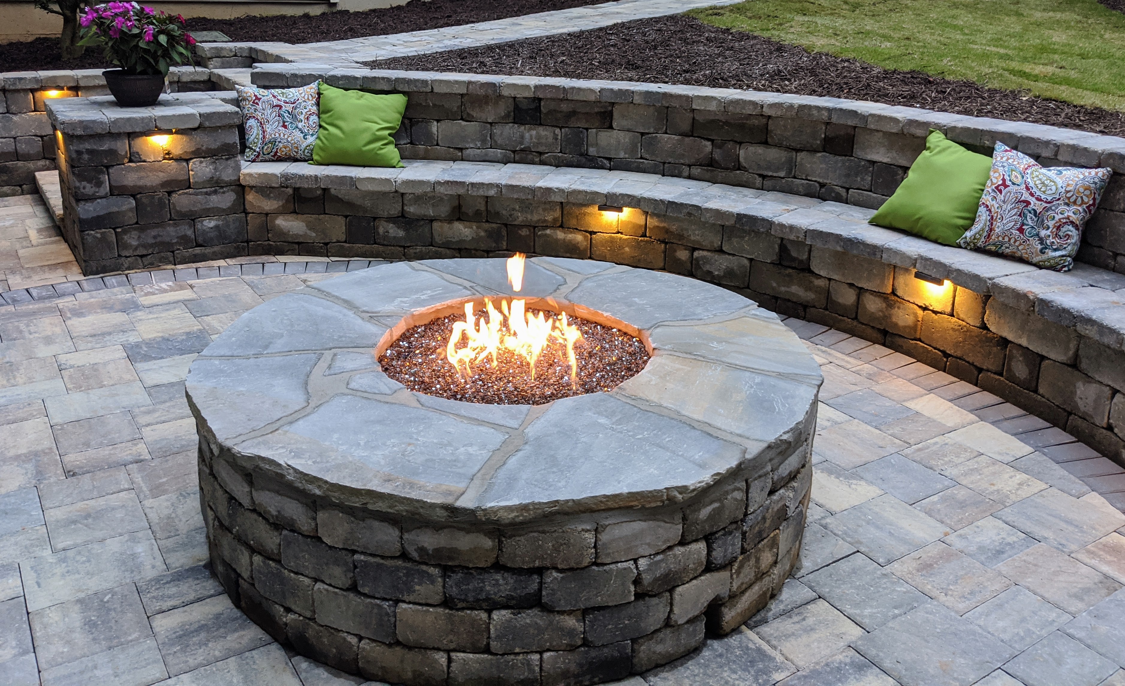 Landscape installation completed in Loganville, GA