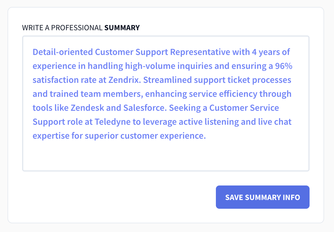 Rezi Ai Generated Summary