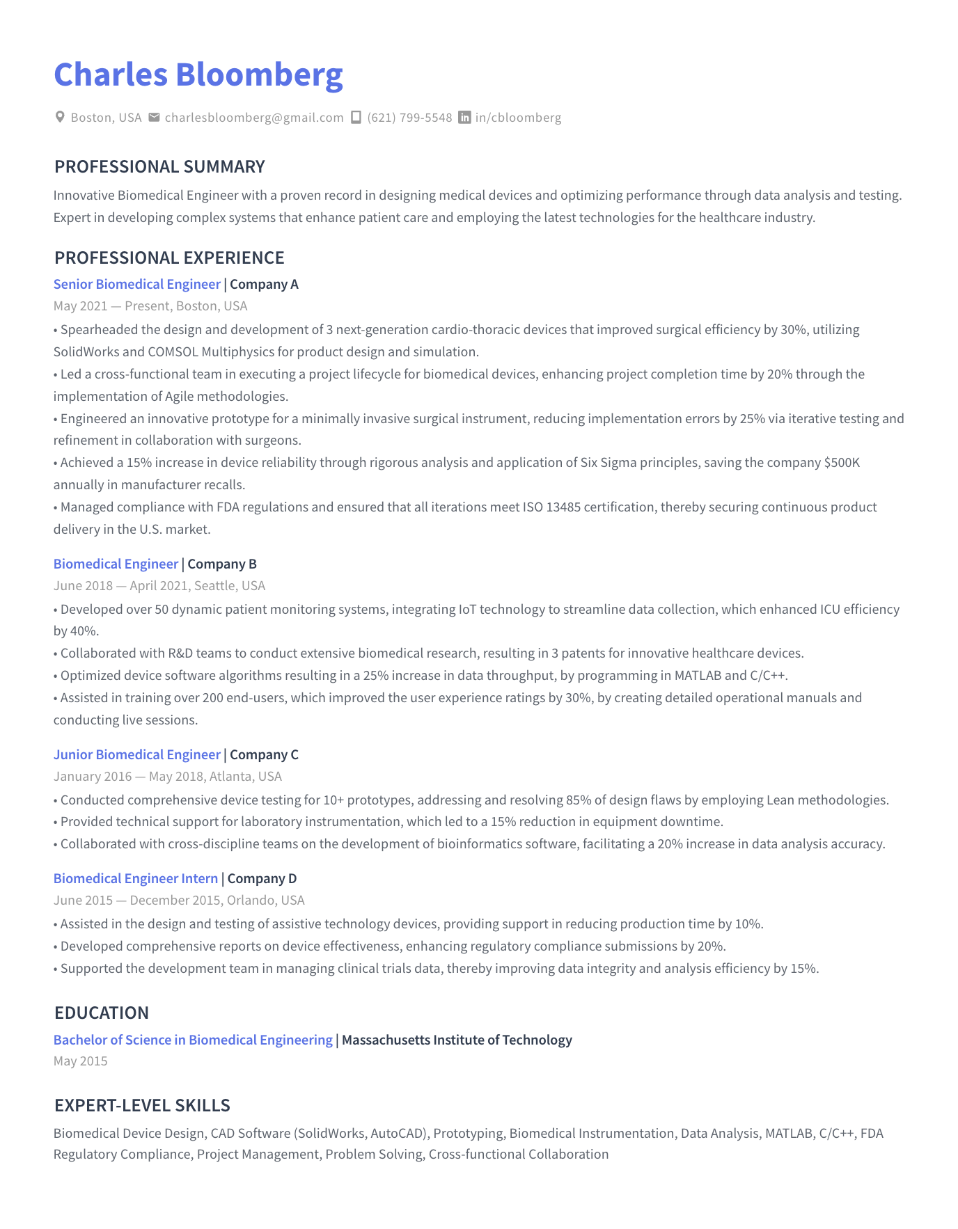 biomedical engineer