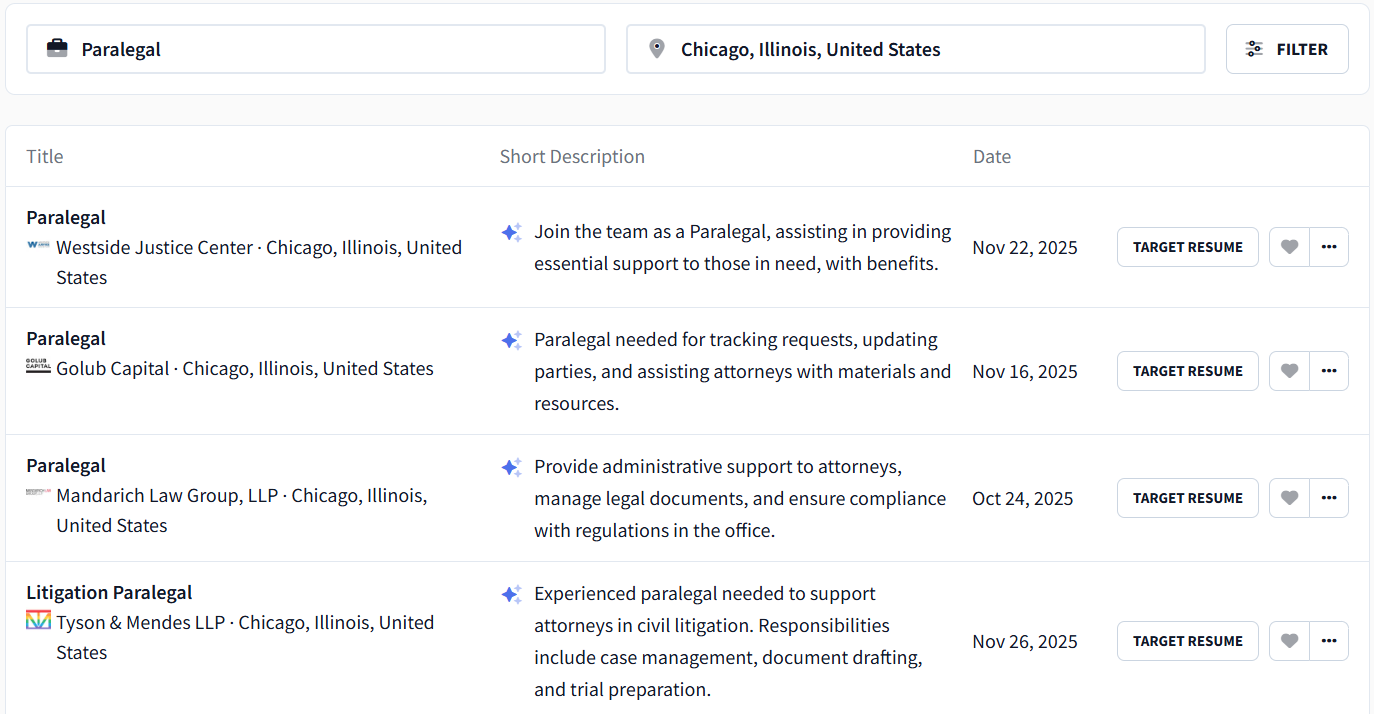 Rezi ai job search