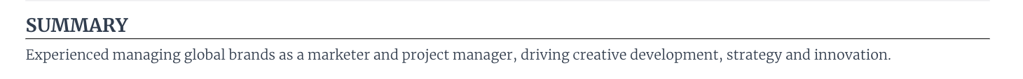 Account executive resume summary