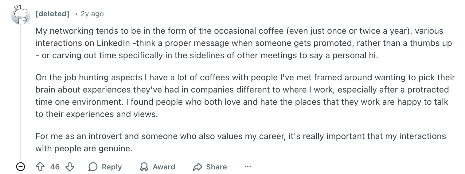 networking advice