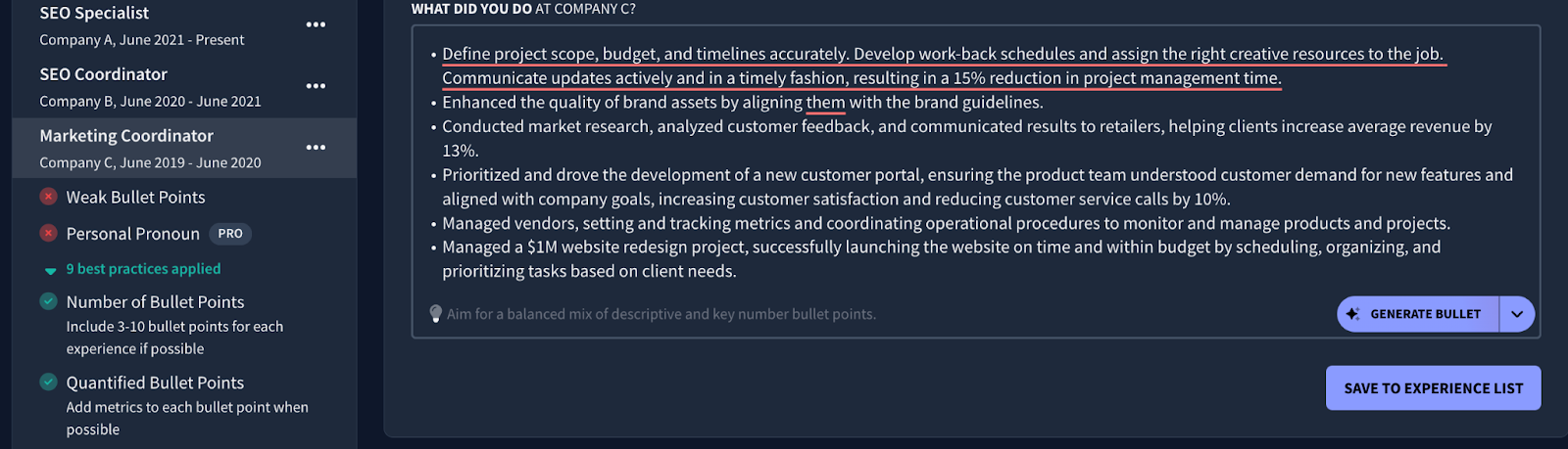 realtime content analysis