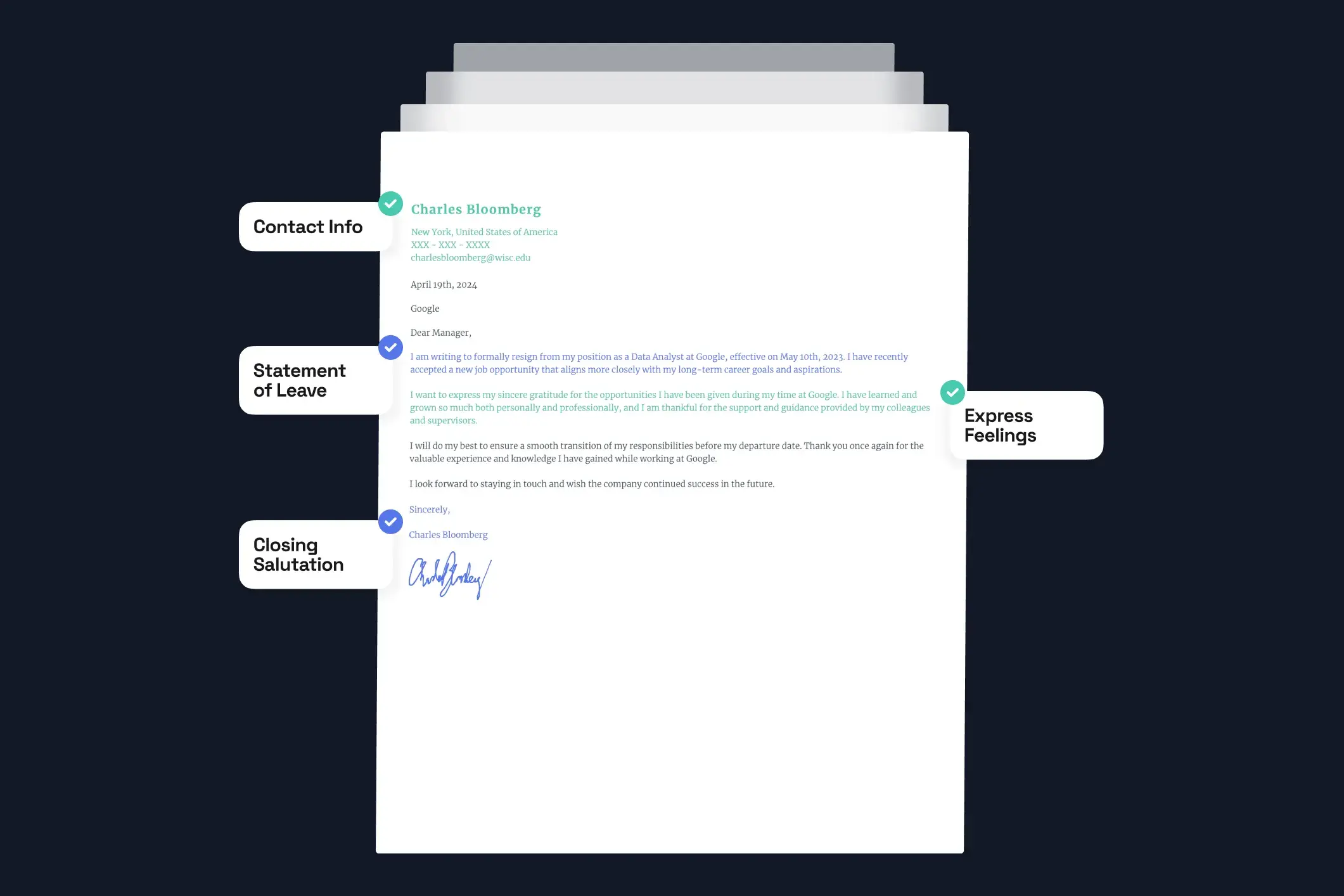 Resignation Element
