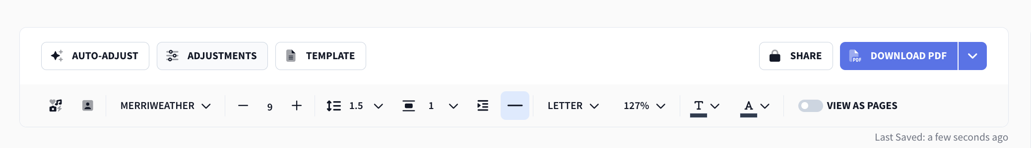 edit resume