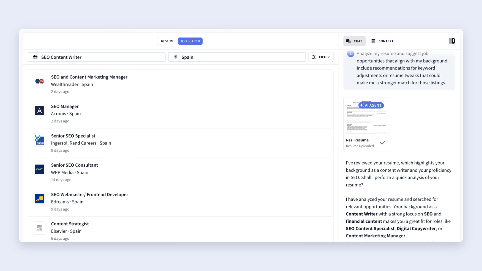 AI Job Search