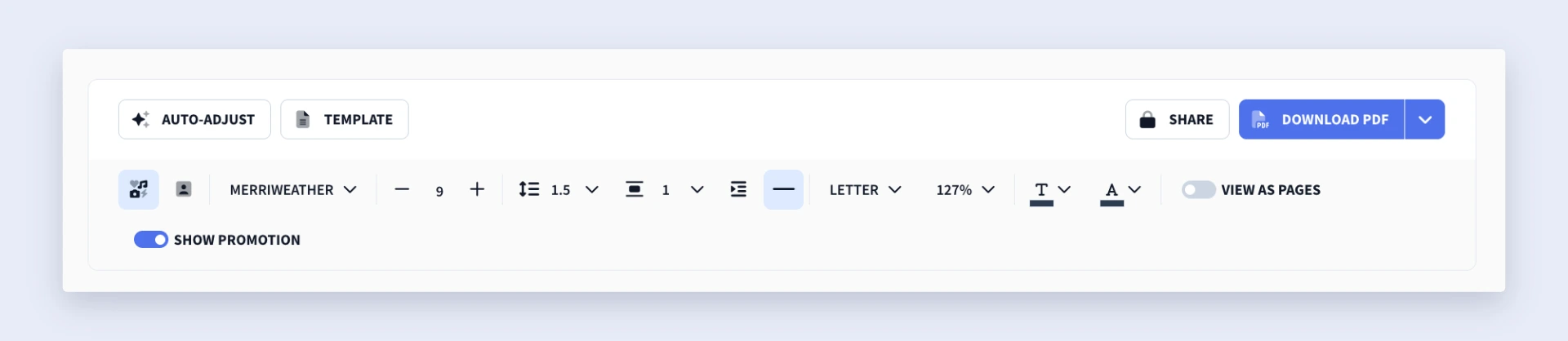 resume format