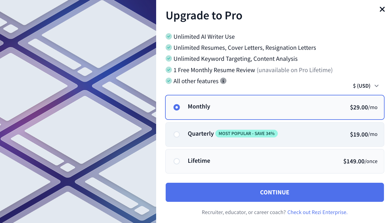 upgrade subscription