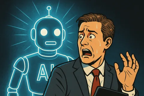 image of diverse team brainstorming (for an ai saas company)