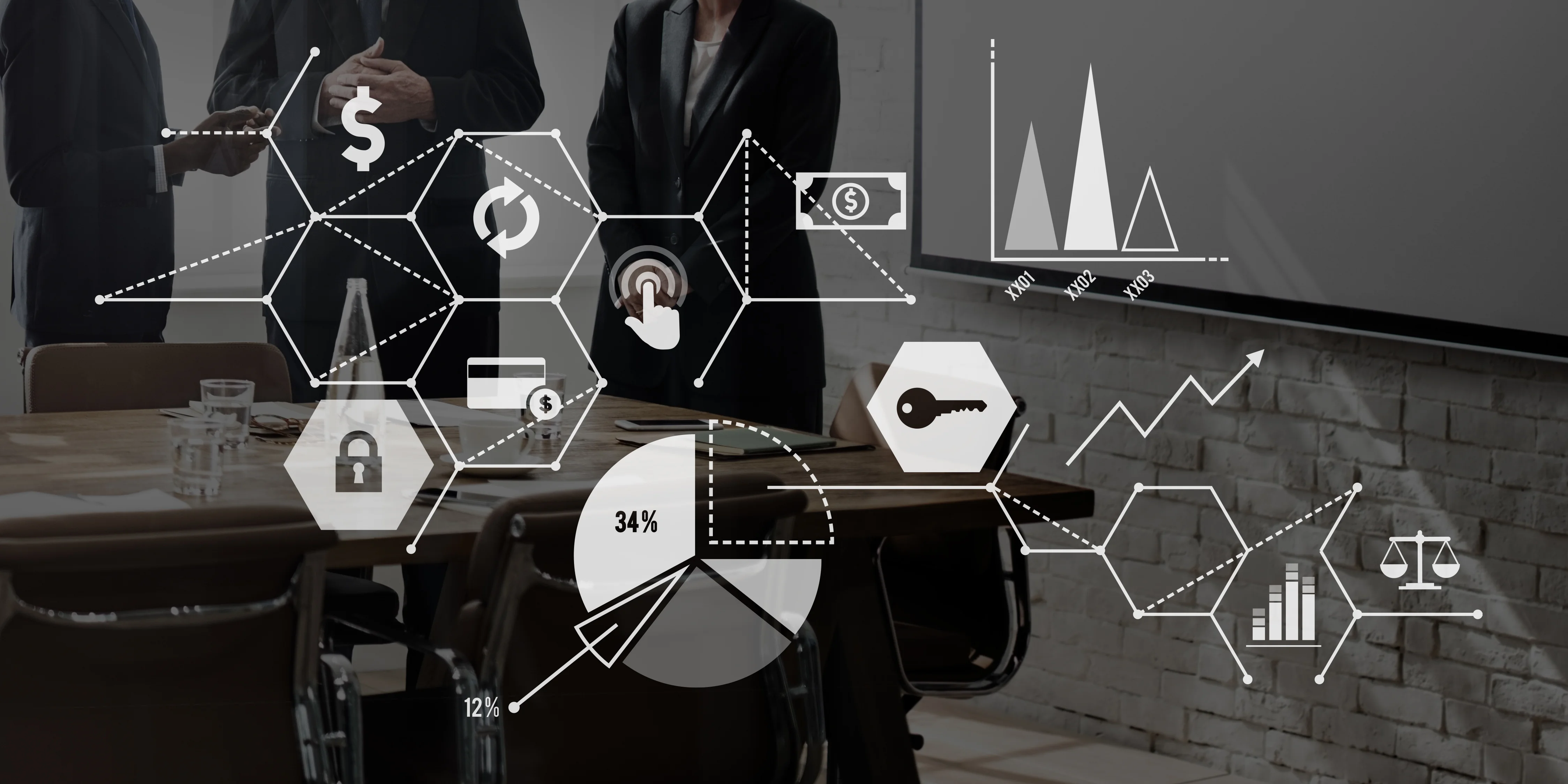 image of diverse team brainstorming (for an ai saas company)