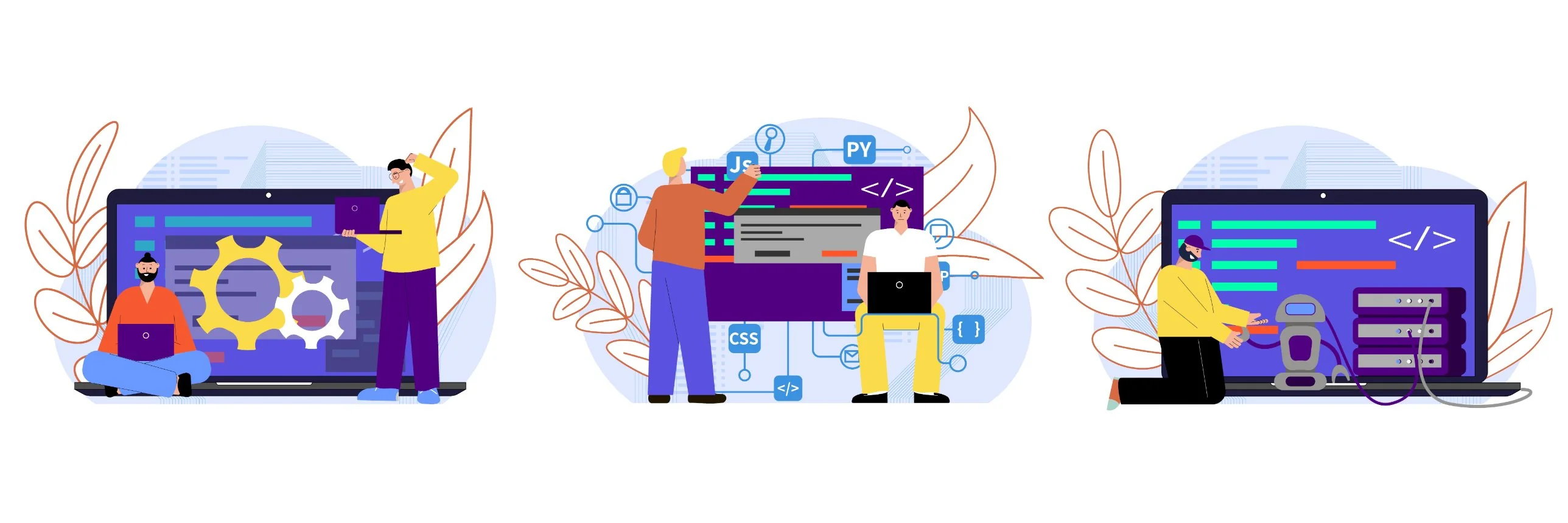 image of diverse team brainstorming (for an ai saas company)