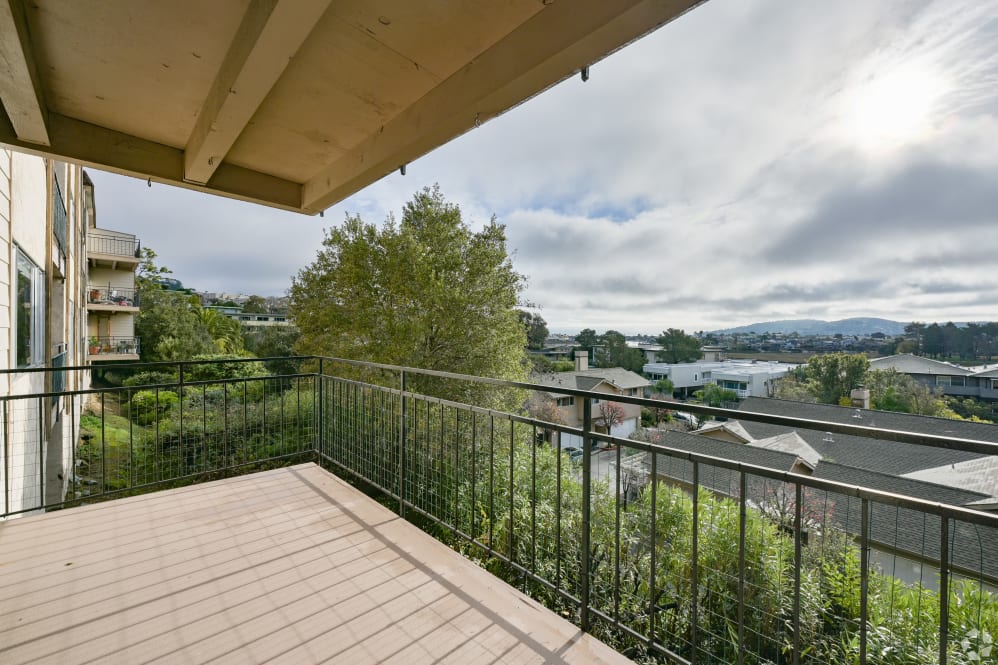 Balcony with view