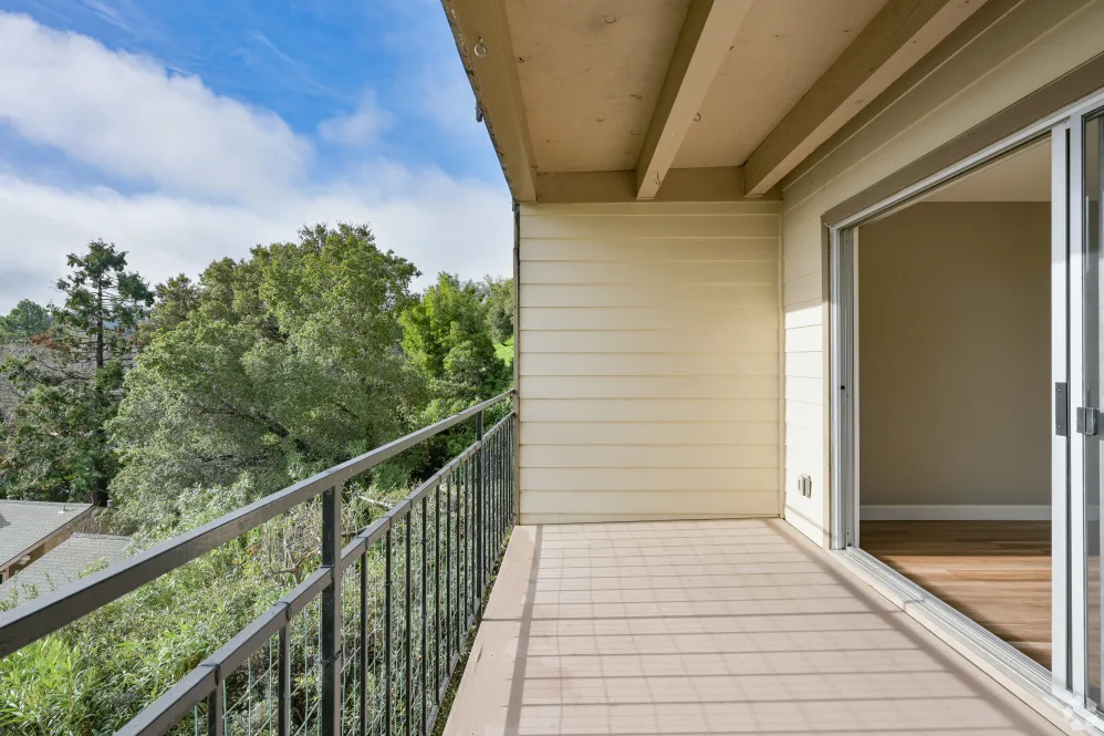 Balcony with view