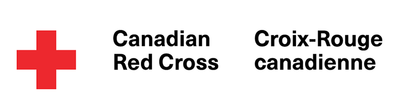 Canadian Red Cross logo with red cross and bilingual text.