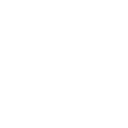 White hand cursor clicking on a small square icon.