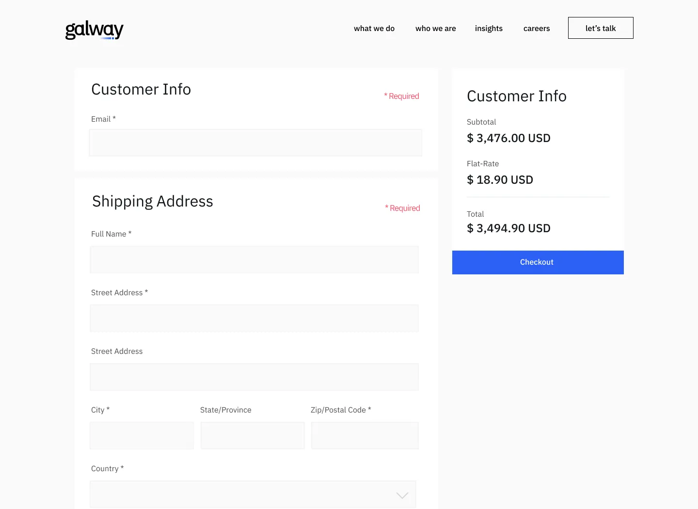 Consulting Webflow Template - Galway - Designed by Azwedo.com and Wedoflow.com