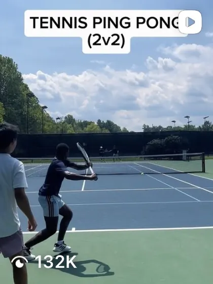 JTCC reel cover: tennis ping pong 2v2, 132K views