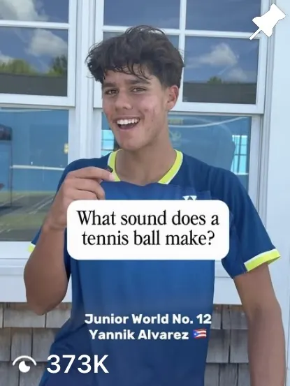 JTCC reel cover: junior world No. 12 Yannik Alvarez, 373K views