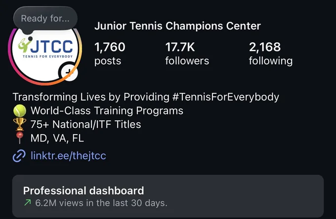 JTCC Instagram after: 17.7K followers
