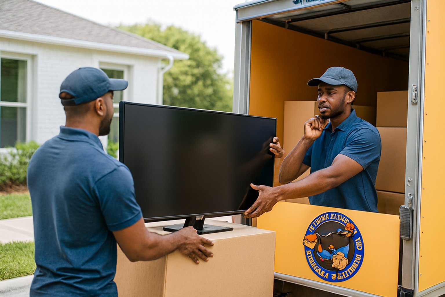 image of moving truck