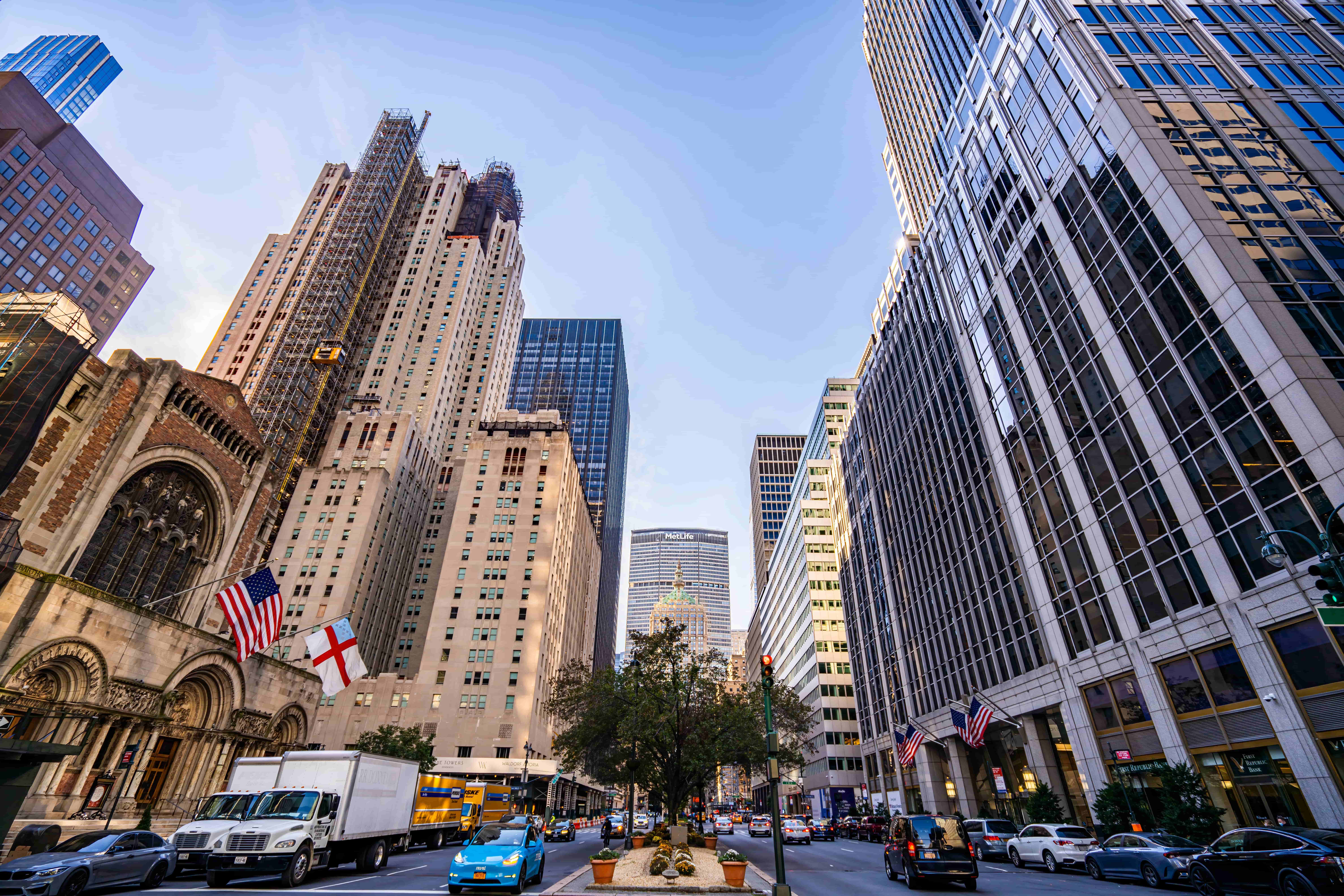 Midtown East and Midtown West Manhattan skyline