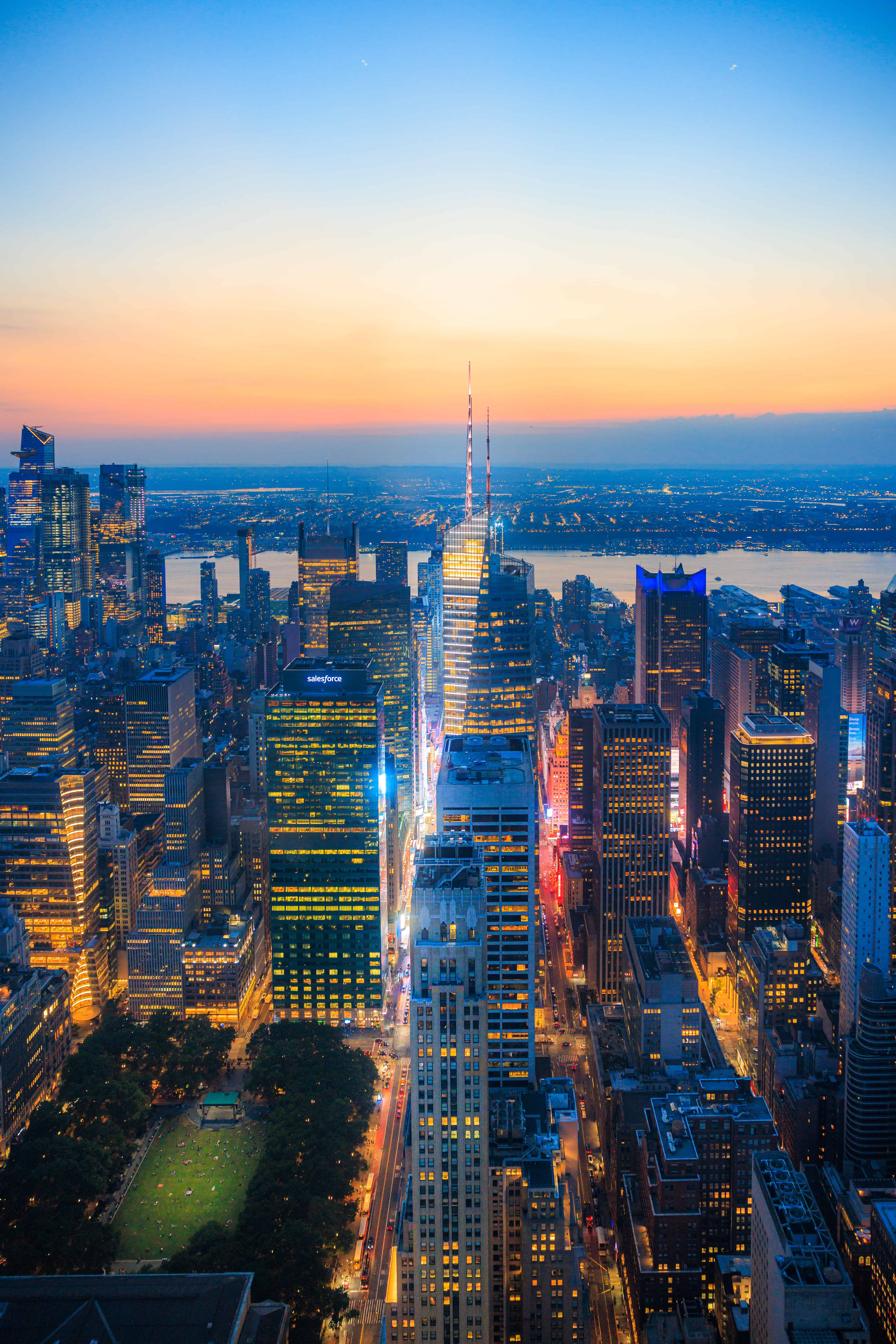 Manhattan Skyline Architecture