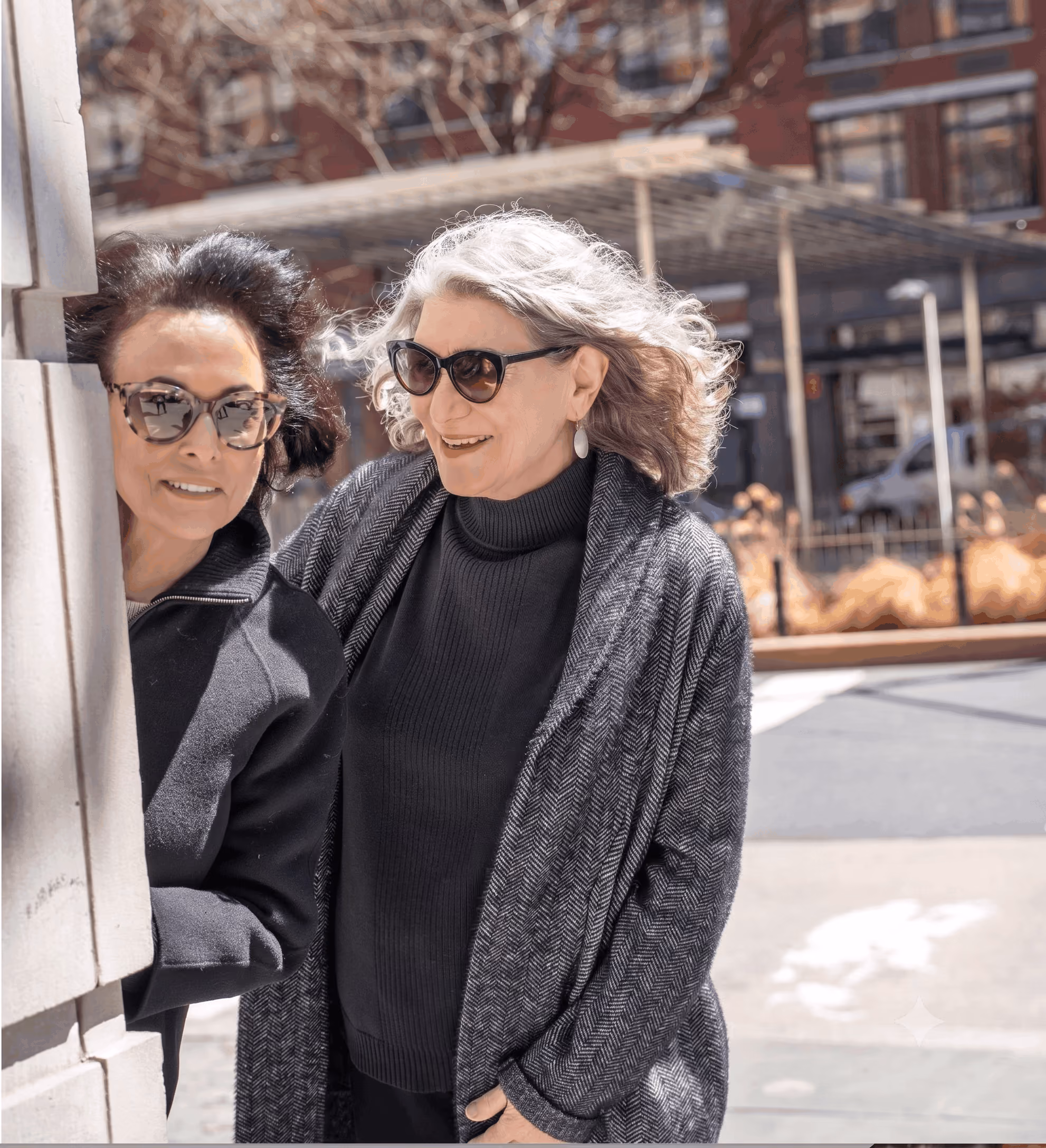 Environmental portrait of Ruth Reffkin in New York City