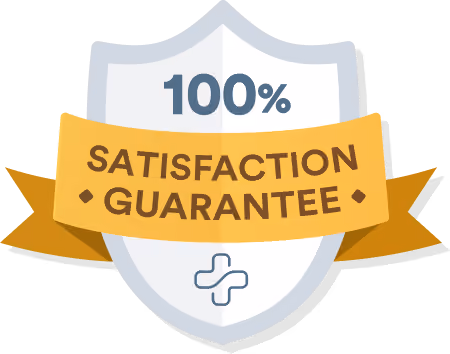 Guarantee badge.