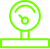 Icon of a gauge or meter on a platform indicating measurement or speed.