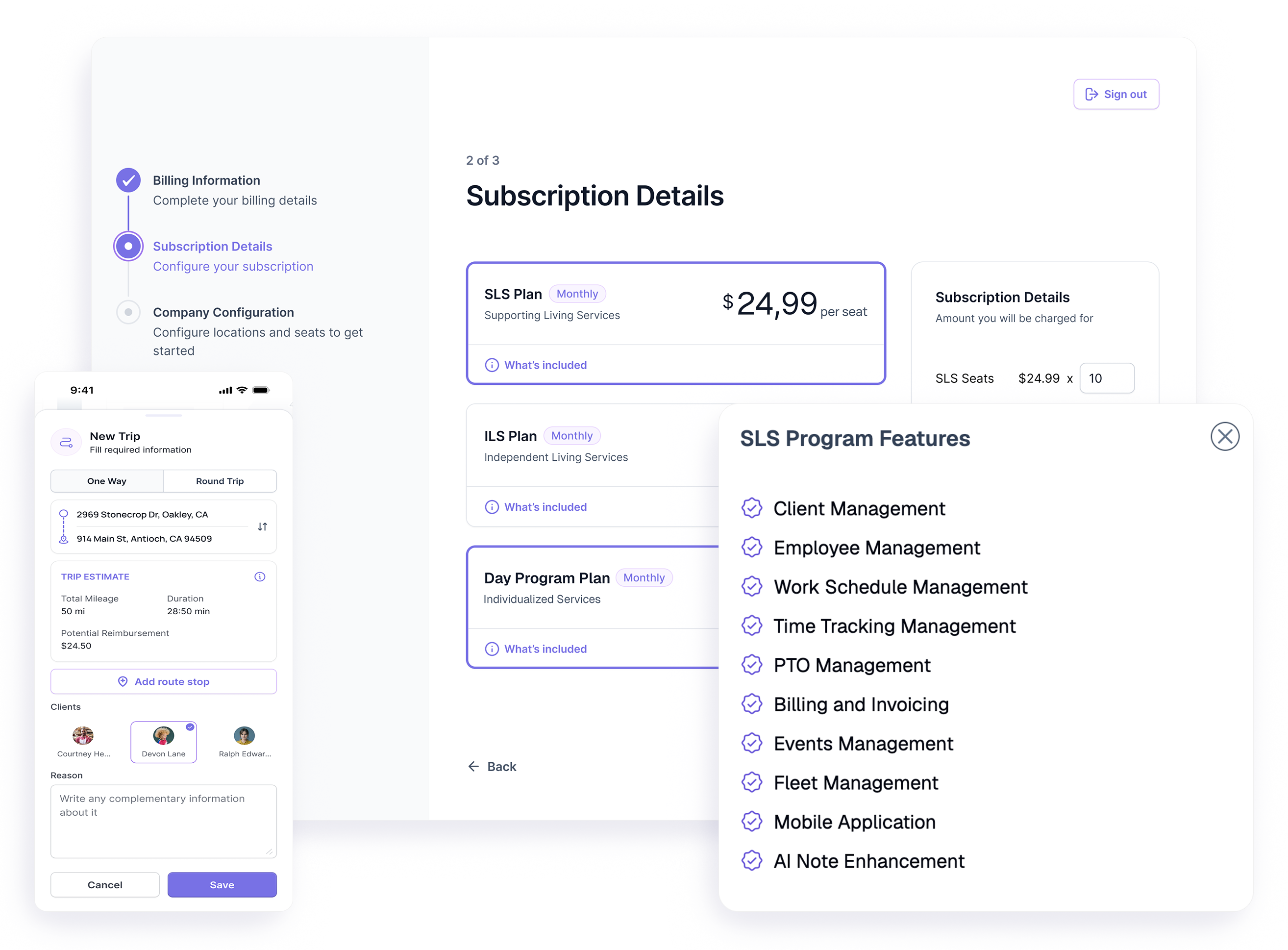 Heuman product interface — screen 2