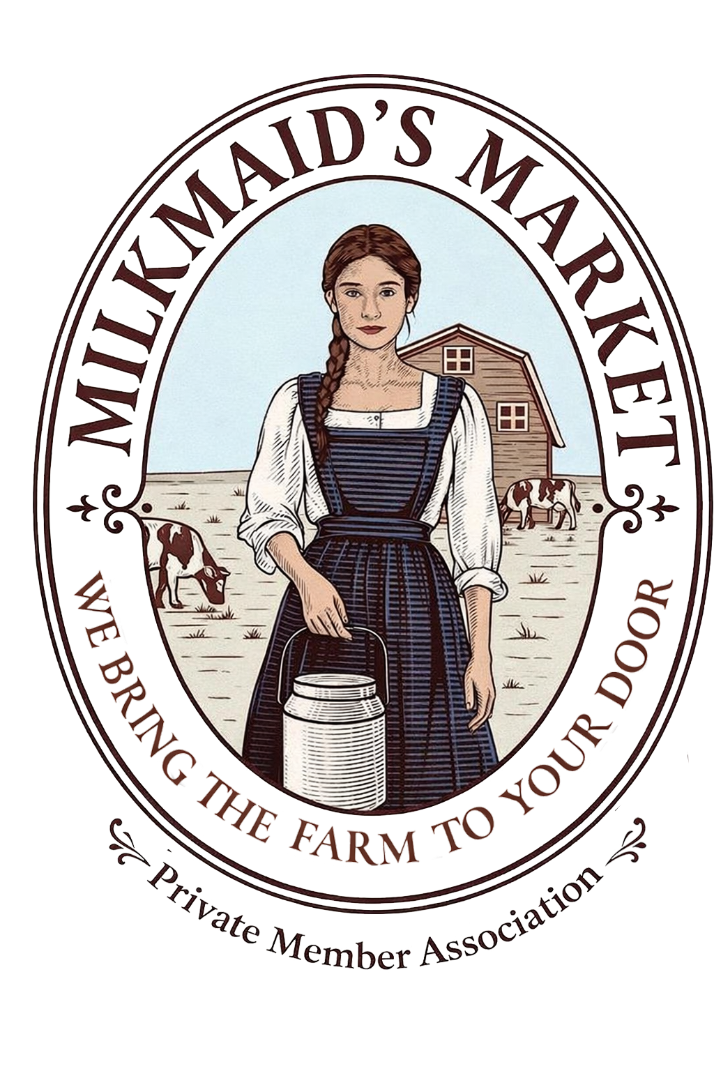 Milkmaid's Market logo — Private Member Association, West Michigan