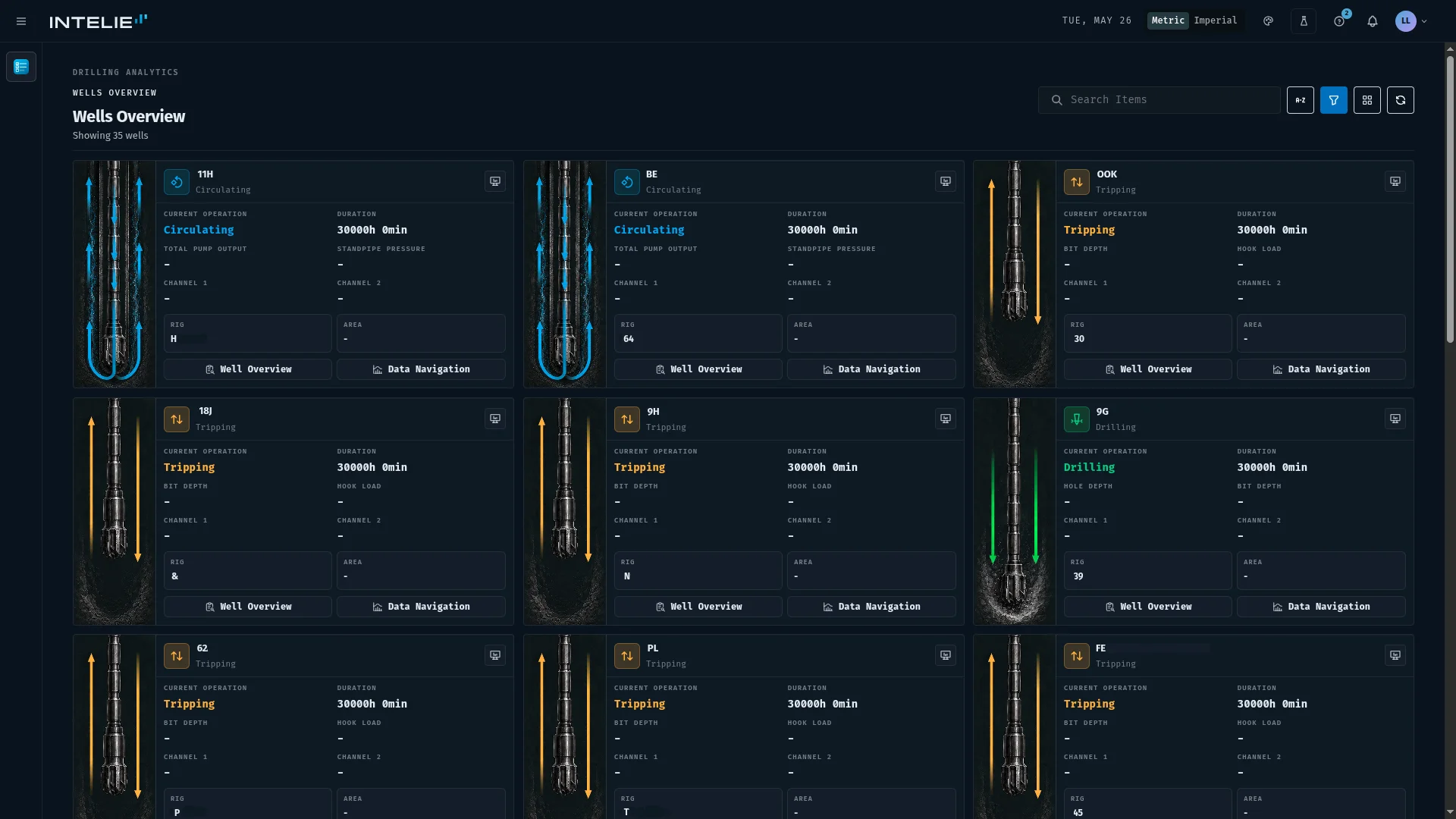 Across the Drilling Lifecycle – Intelie operational AI platform