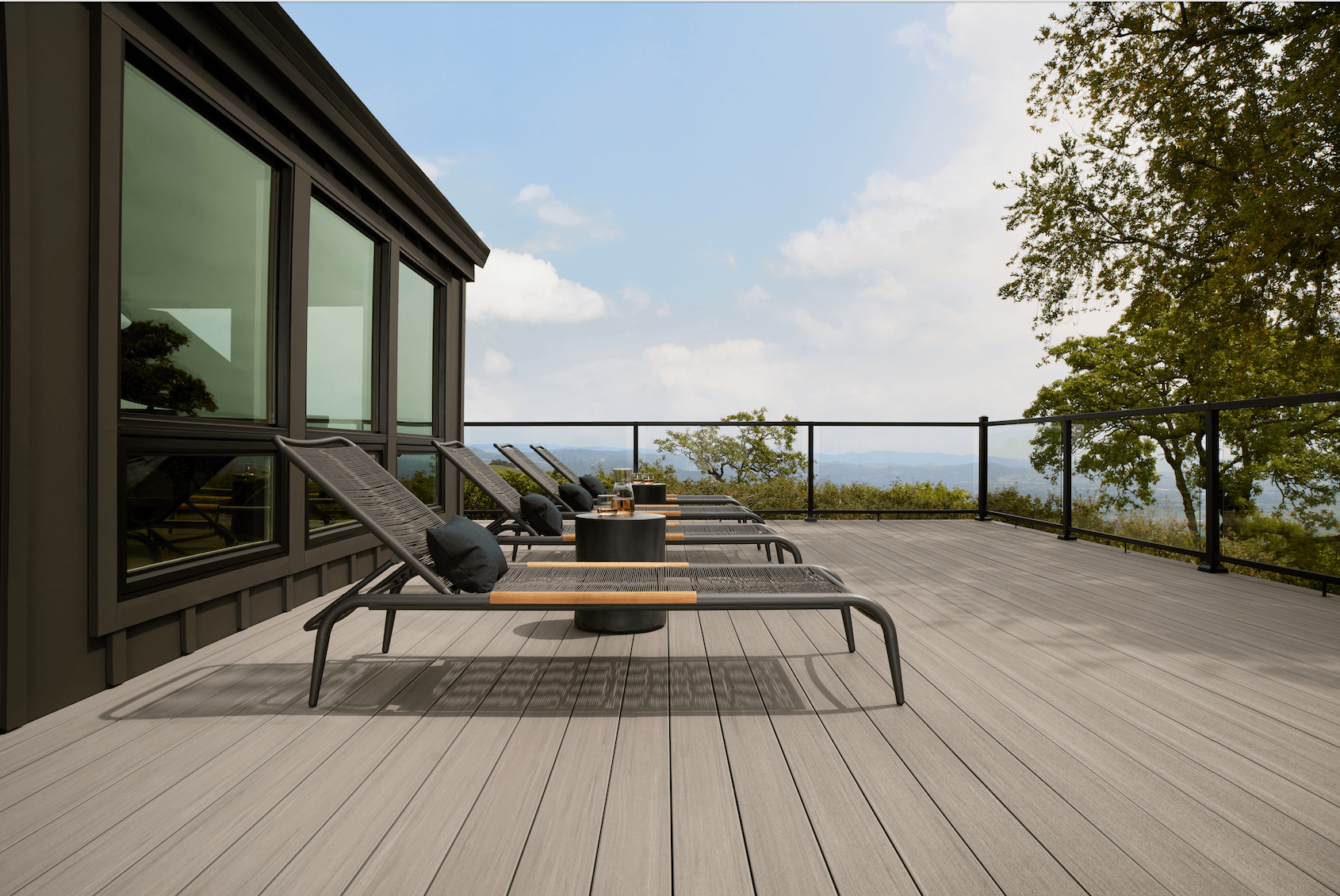 Multi-level deck build