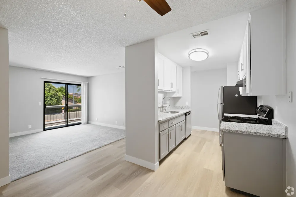 Kitchen and dining area