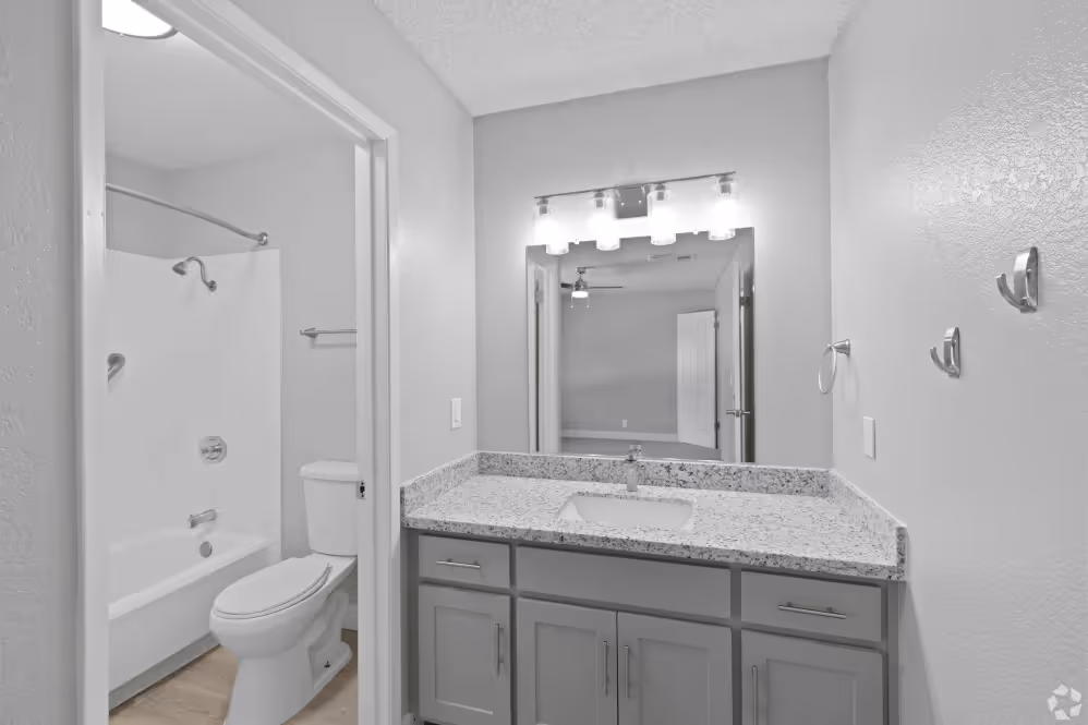 Apartment bathroom