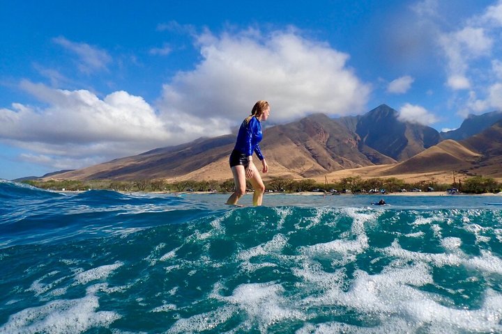 Amazing Family Surf Lesson for 3 or 4 at Ukumehame Beach — photo 5