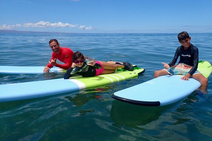 Amazing Family Surf Lesson for 3 or 4 at Ukumehame Beach — photo 18