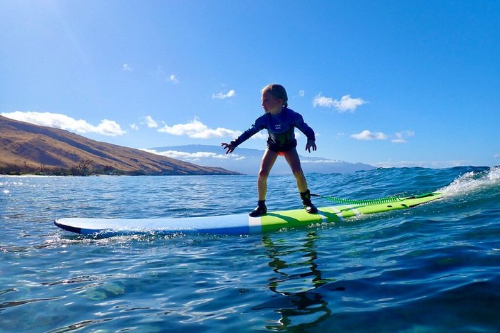 Amazing Family Surf Lesson for 3 or 4 at Ukumehame Beach — photo 14