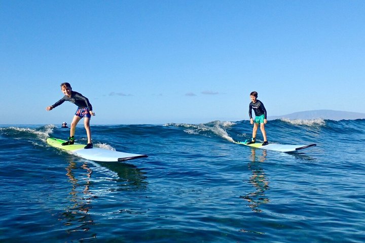 Amazing Family Surf Lesson for 3 or 4 at Ukumehame Beach — photo 23