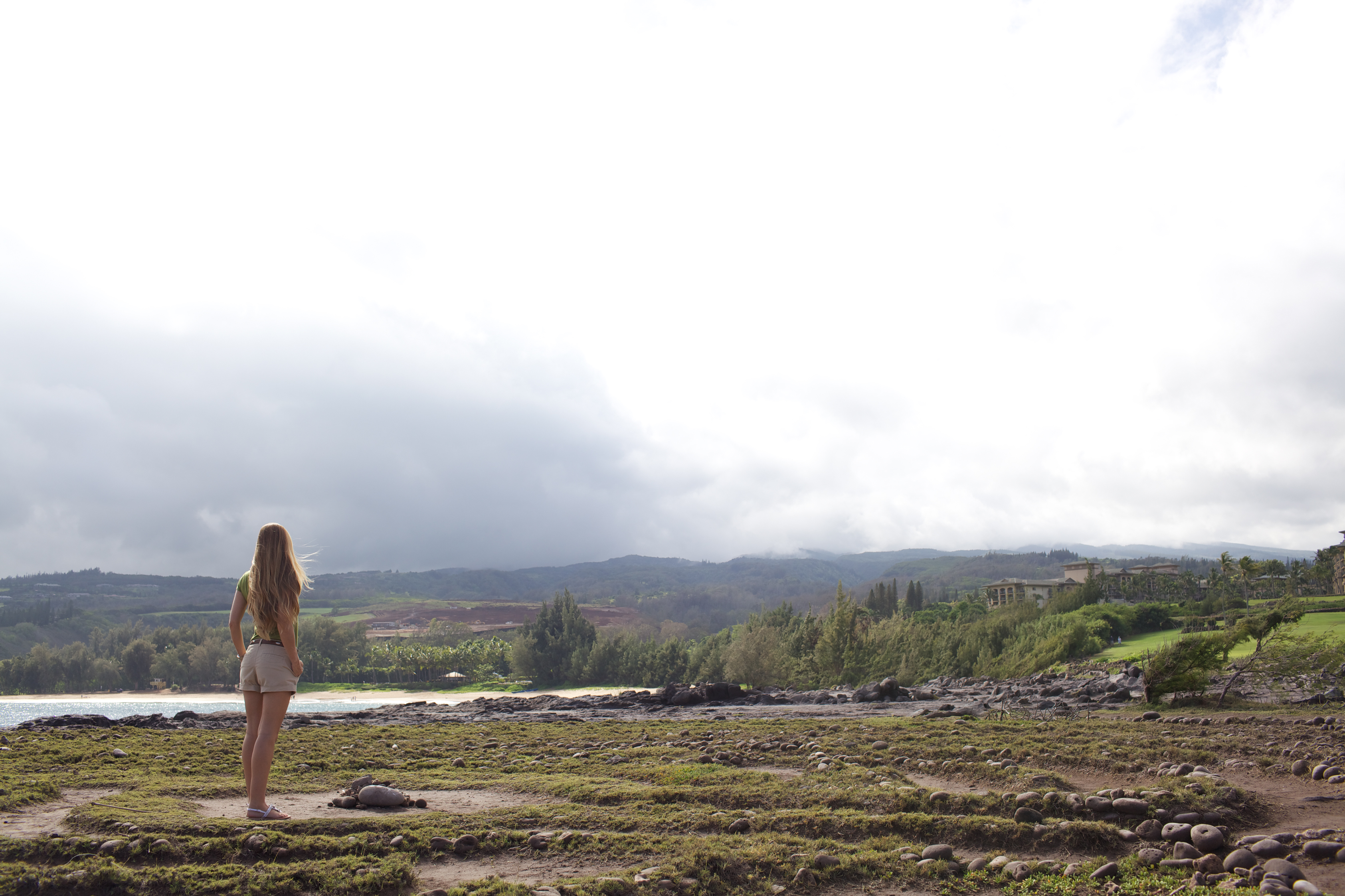 The jagged lava formations known as Dragon’s Teeth at Makāluapuna Point in Kapalua