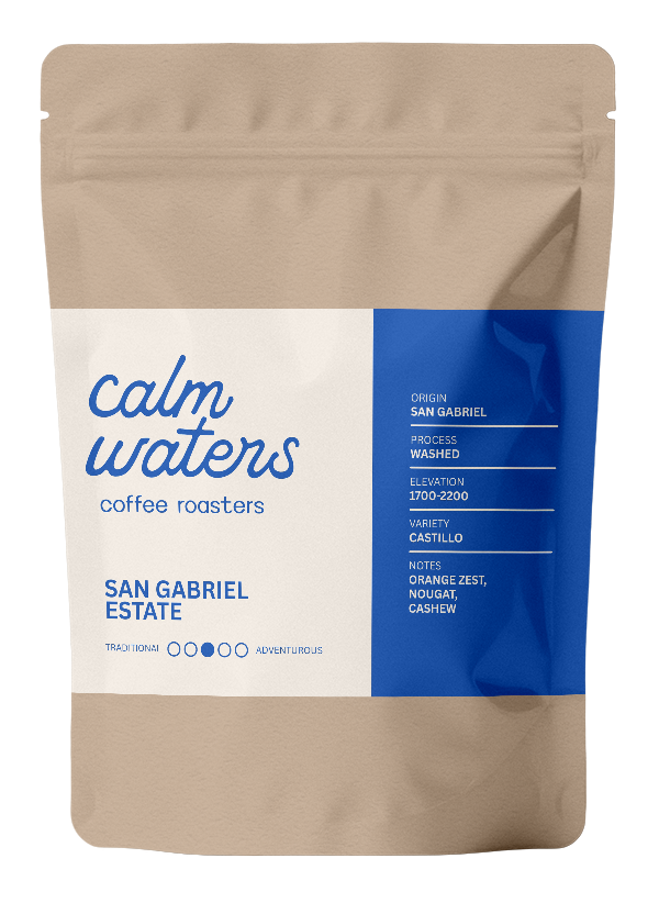 Calm Waters Coffee Roasters San Gabriel Estate