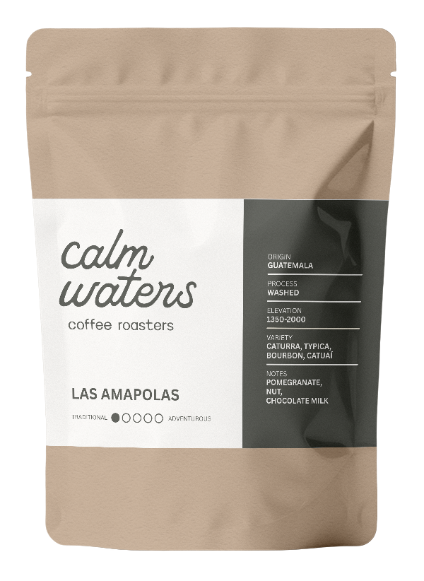 Calm Waters Coffee Roasters Las Amapolas