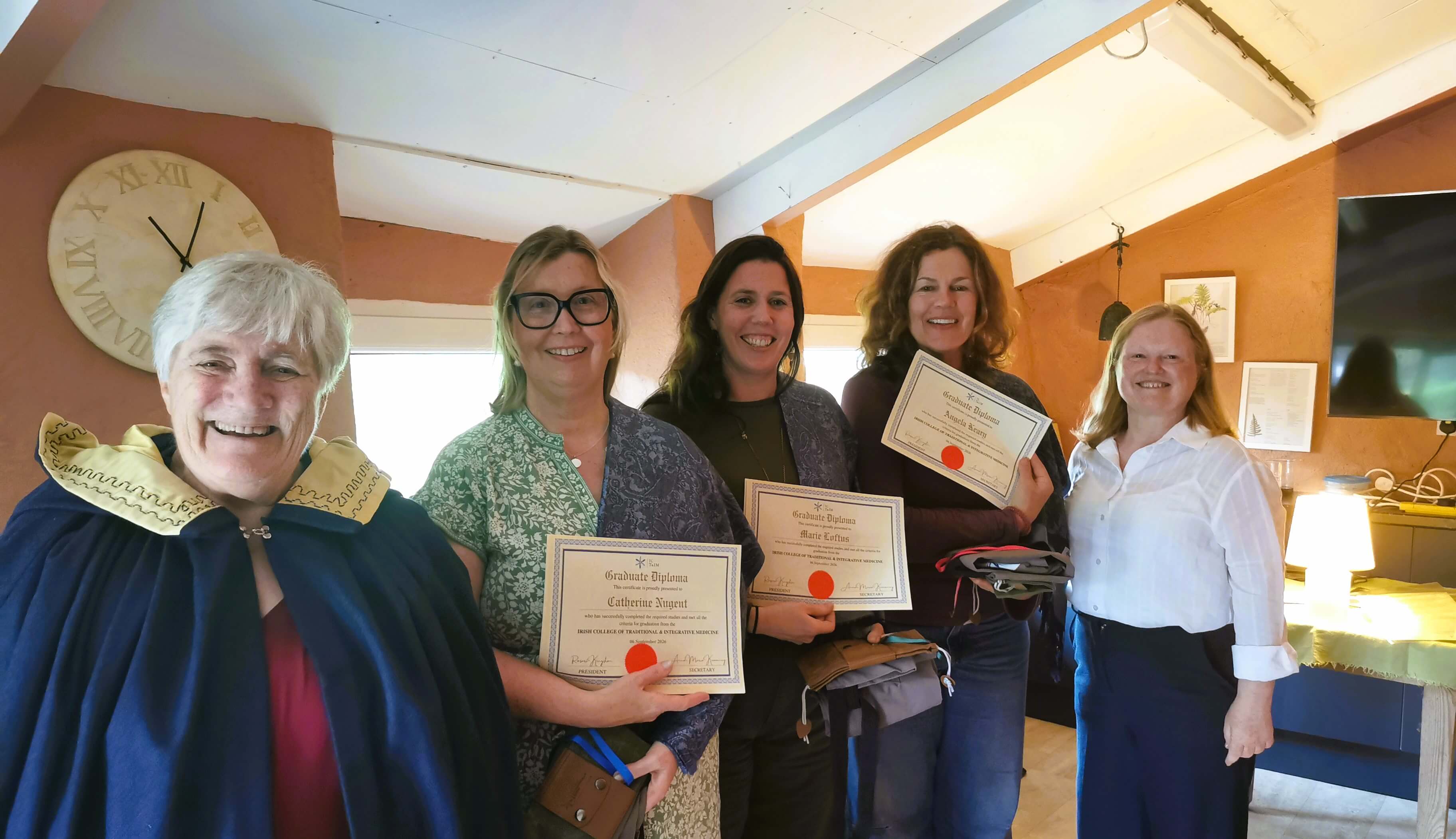ICTIM's graduates of the Herbal Medicine Program.