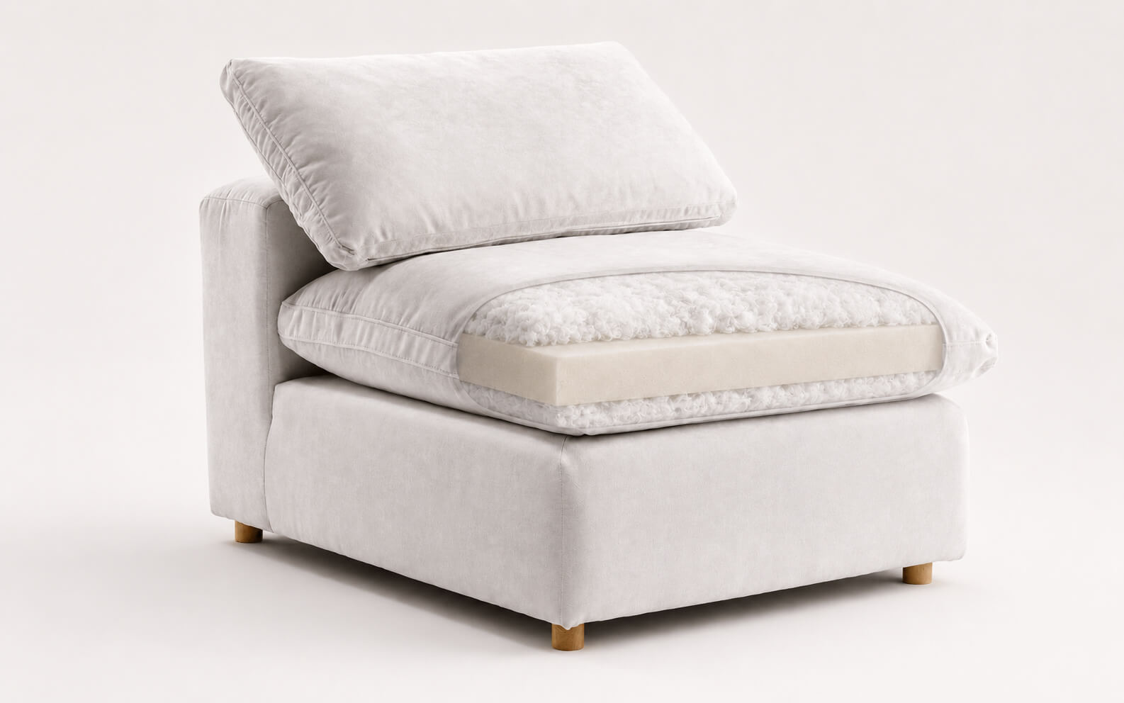 Luun shape-keeping cloud cushion