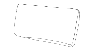 Back cushions illustration